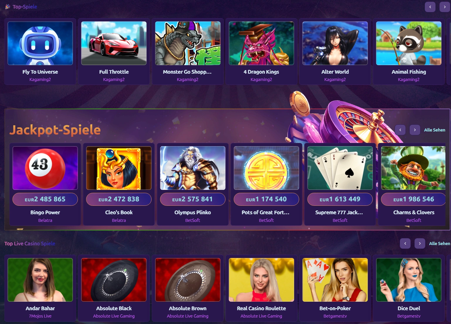 Details zum Casino Marriott