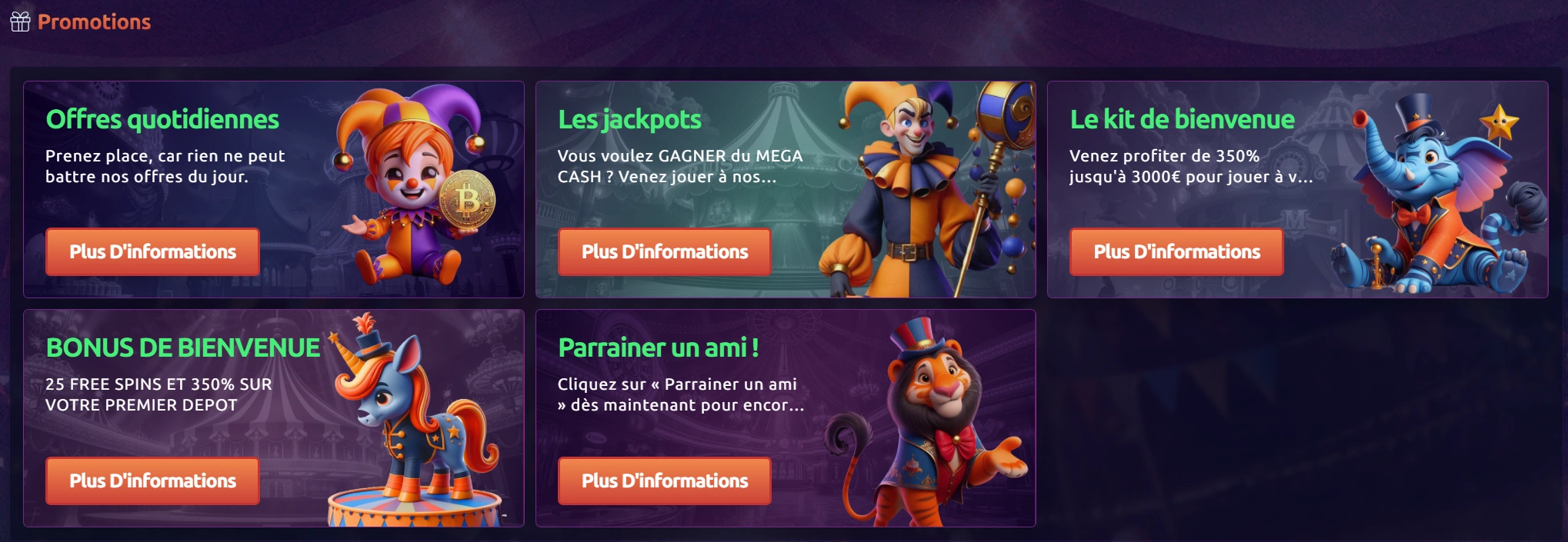 Promotions et Bonus au Casino Marriott